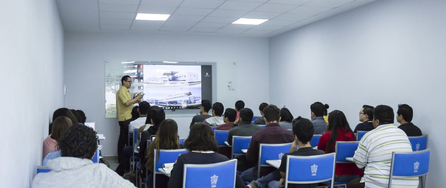 Ejemplo de aula para asignaturas teóricas