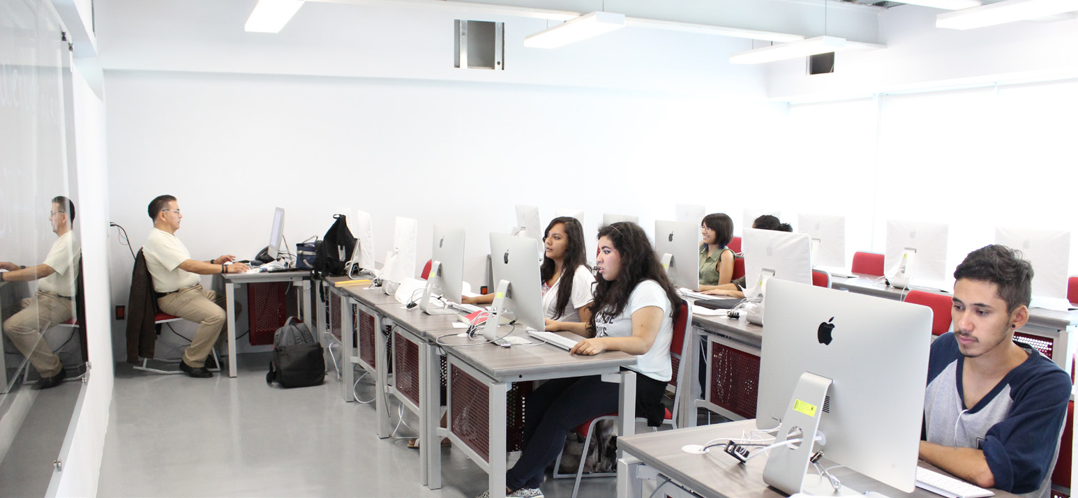 Ejemplo de aula para asignaturas teórico-prácticas