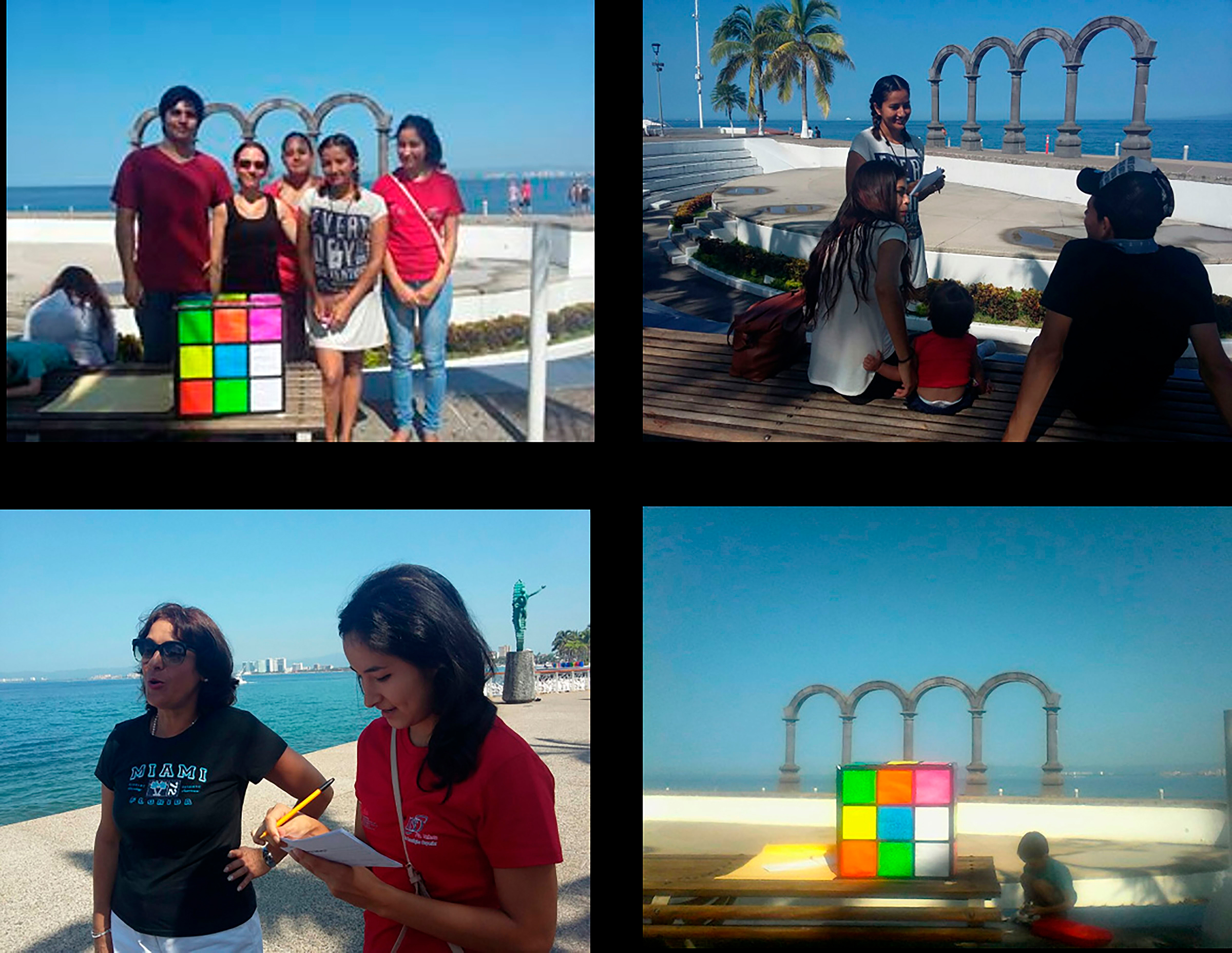 Análisis cualitativo del color “imaginado”. Malecón de Puerto Vallarta